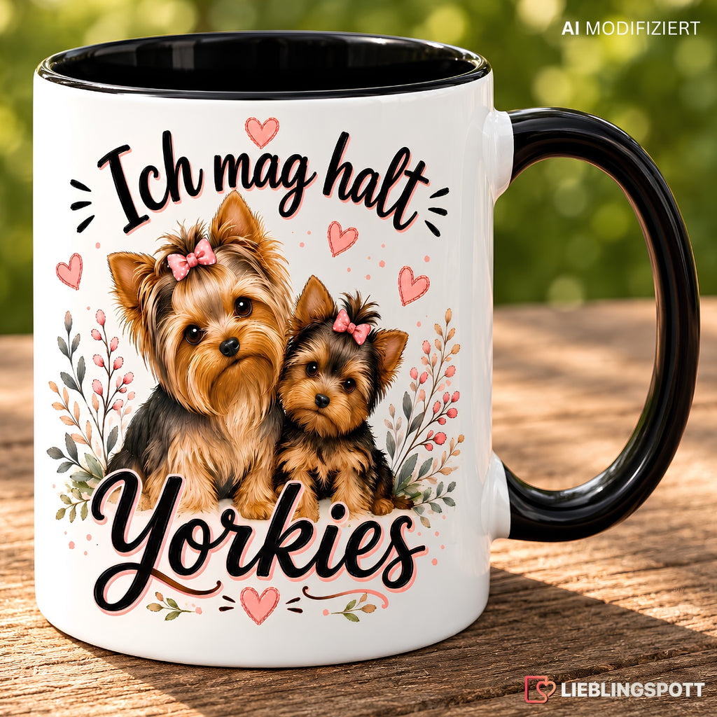Yorkies Tasse Lifestyle
